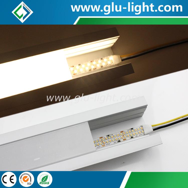 Aluminium Extrusion Recessed aluminum LED profile for Ceiling