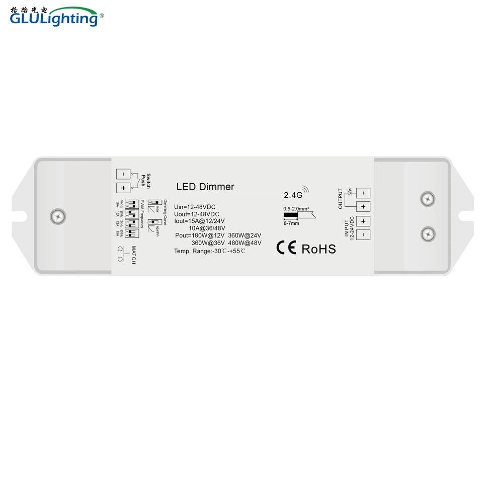 High Frequency 1CH RF Dimmer Controller