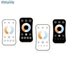 Ultrathin Kov Nplhaib CCT 1/4 Zones RF Chaw Taws Teeb Tswj