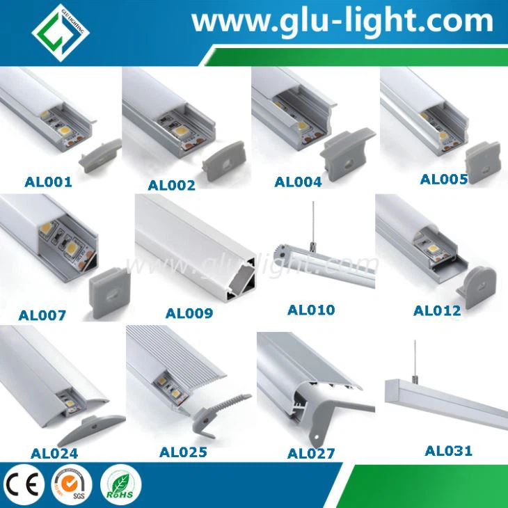Linear Aluminum Extrusion Profile for LED Ceiling light
