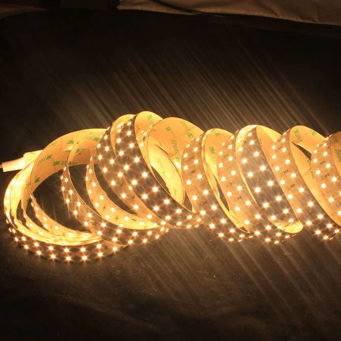 China supplier high quality 168led/m 24-26lm 2835 flexible led strip lighting