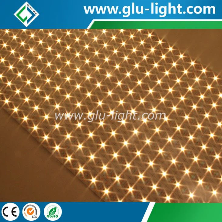 Aliexpress custom R1-R15＞90 12V/24V 24*50cm OEM dual-color CCT flexible led tile