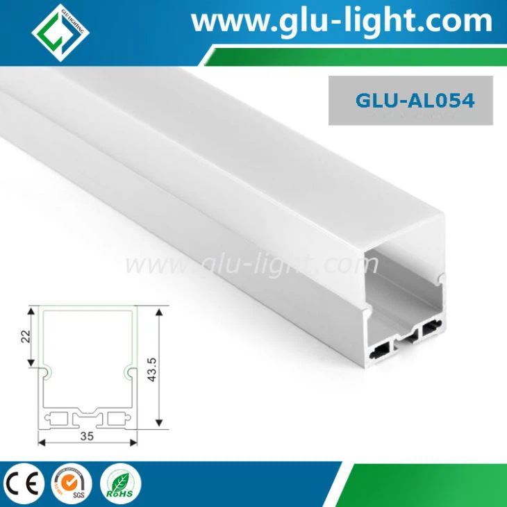 recessed aluminum led profile for ceiling or pendent light aluminum profile 